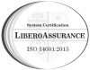 ISO 14001 2015 LIBERO ASSURANCE MARK GRAY